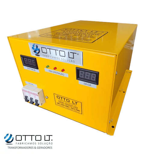 Transformador elétrico para tensão de 220V