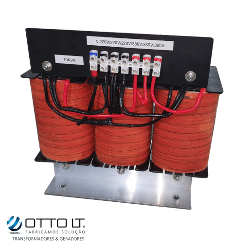 Transformadores elétricos trifásicos de alta potência