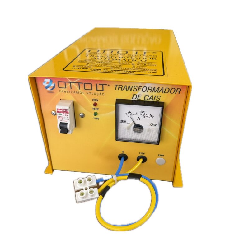 Transformador automatico de cais isolado 5kva 2